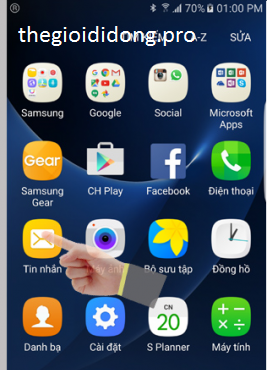 giao diện tin nhắn cho android