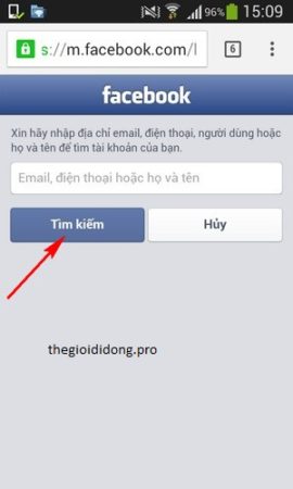 lấy lại mật khẩu facebook qua bạn bè