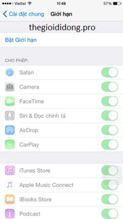 cách ẩn ứng dụng trên iphone ios 10