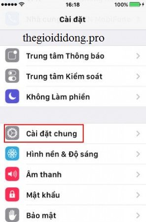 cách tắt hiển thị ngày giờ trên iphone