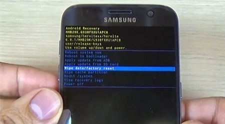 reset samsung note 1