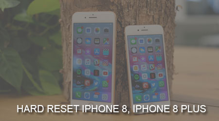 reset iPhone 8